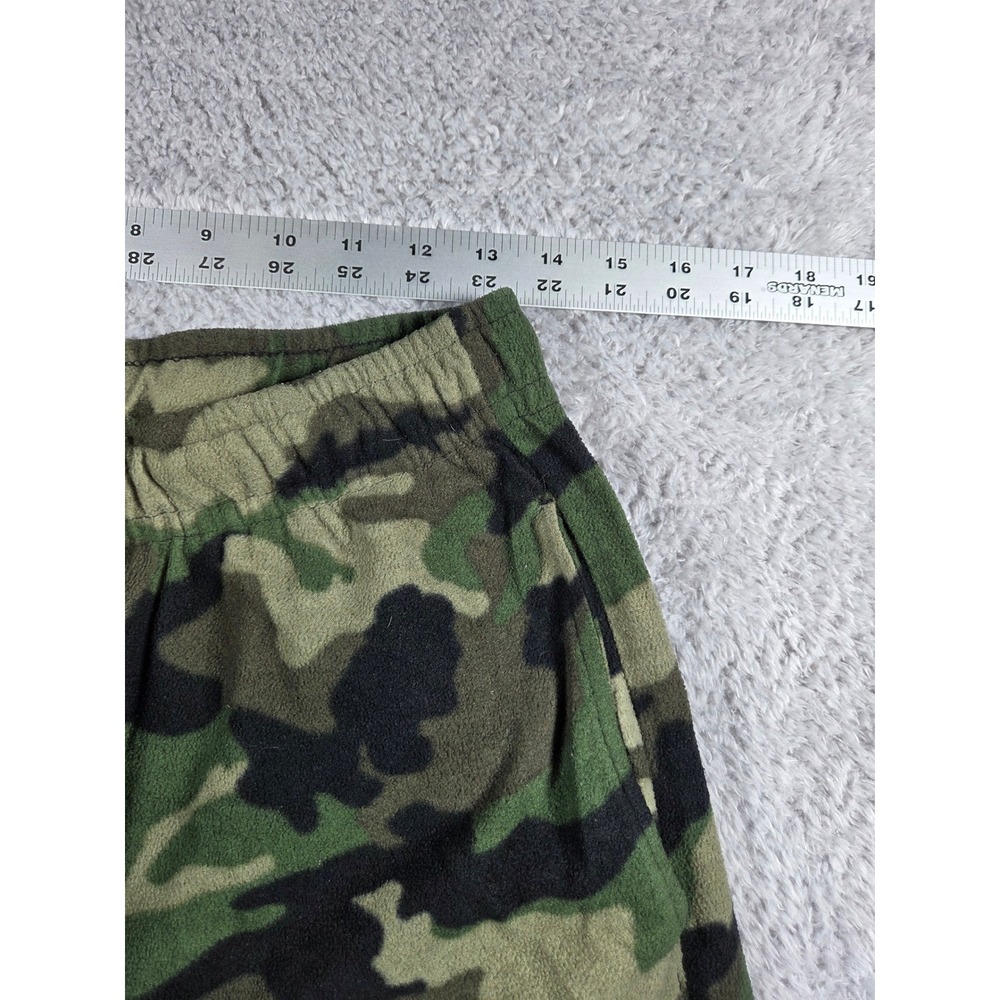 Camo Fleece Joggers and Black Ribbed Tank Top Loungewear Bundle Set - Picture 5 of 10